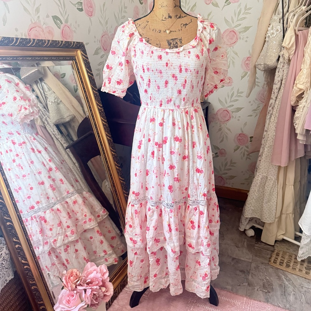LSF x Target Pink Floral Maxi Dress - Picture 8 of 10